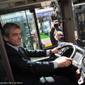 Il Sindaco Chiamparino alla guida dei nuovi mezzi