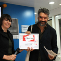 Sergio Ricciardone riceve il premio New Connections per Club To Club