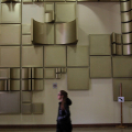 L\'atrio della Biblioteca Nazionale