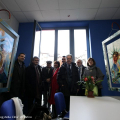 Le autorità visitano il nuovo hub multiculturale