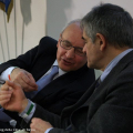 Saitta e Chiamparino con il bracciale tricolore