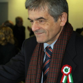 Il Sindaco Chiamparino con la coccarda tricolore