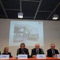 Un momento della conferenza stampa