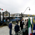 Valentina II attraccata al porticciolo dei Murazzi