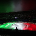 Il tricolore sulla pista del Palavela
