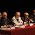 Un momento della conferenza stampa