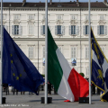 La cerimonia dell\'Alzabandiera