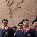 La commemorazione in piazzetta Mollino