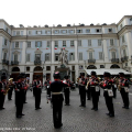 I Granatieri in piazza Carignano