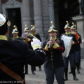 La Brigata Pozzuolo del Friuli in piazza Carlo Alberto