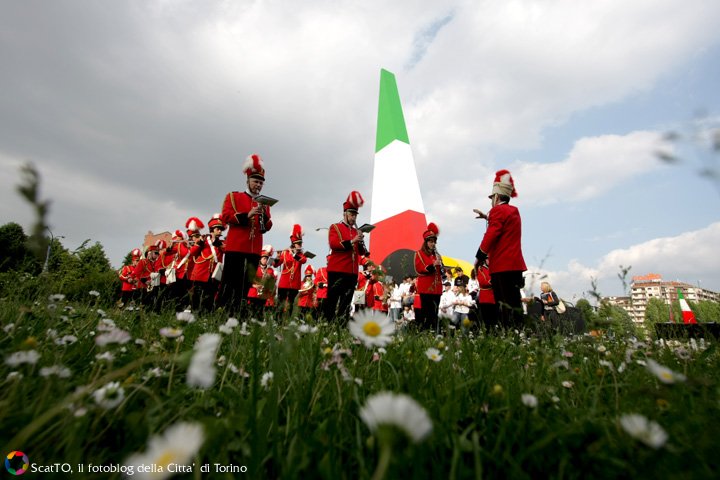 Il Totem della pace alla Pellerina