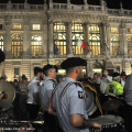Le fanfare in piazza Castello