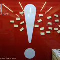 Prime ore di apertura e primi post it per