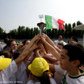 La fiaccola di Un giorno per sport