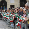 La festa della Repubblica in piazza Castello