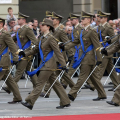 La cerimonia dell\'alzabandiera