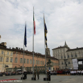 La cerimonia dell\'alzabandiera