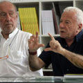 Sarenco e Achille Bonito Oliva
