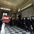 I bersaglieri nella Sala Marmi di Palazzo Civico