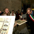 Il Sindaco Fassino omaggia le spose presenti in Sala Marmi