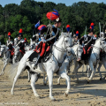 Il carosello storico del Reggimento a cavallo dei Carabinieri