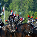 Il carosello storico del Reggimento a cavallo dei Carabinieri