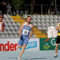 La seconda batteria dei 200m maschili