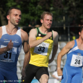 La seconda batteria dei 200m maschili