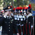 Il Generale Gallitelli passa in rassegna le truppe prima della sfilata