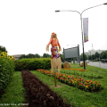 Gli spaventapasseri di corso Regina Margherita