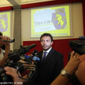 L\'Assessore Gallo intervistato dalle TV locali