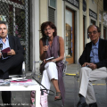 Ilda Curti e Carlo Olmo durante la conferenza stampa