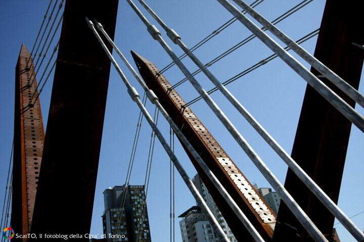 Il nuovo ponte sulla Dora
