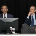 Il Sindaco Piero Fassino e l’amministratore delegato di Expo 2015 Spa, Giuseppe Sala