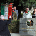 La benedizione al Sacrario dei caduti della Resistenza