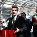 L\'intevento del Presidente della Regione, Roberto Cota