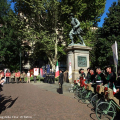 La commemorazione del XX settembre 1870 ai giardini La Marmora
