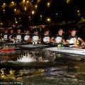 I primi colpi di remi della XV Rowing Regatta
