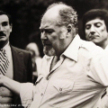 Robert Altman, Vittorio Gassman e Gigi Proietti