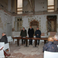 Un momento della conferenza stampa
