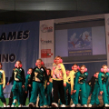 L\'esibizione delle ballerine dell\'Estonia