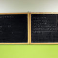 Un\'aula di via Genè 12
