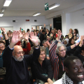 Un momento dell\'inaugurazione