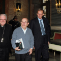 L\'Arcivescovo Nosiglia, Ernesto Olivero, il Sindaco Fassino