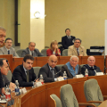 Premiazione dei partigiani della Federazione italiana Volontari della Libertà