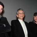 Roberto Herlitzka con Gianluca e Massimiliano De Serio