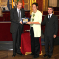 La consegna del premio