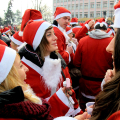 Il raduno dei babbi natale