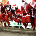 Il raduno dei babbi natale