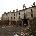 Il campo rom incendiato sabato 10 dicembre 2011
